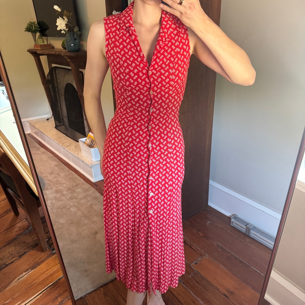 Rouje Fauve Midi Dress Size 36 US4